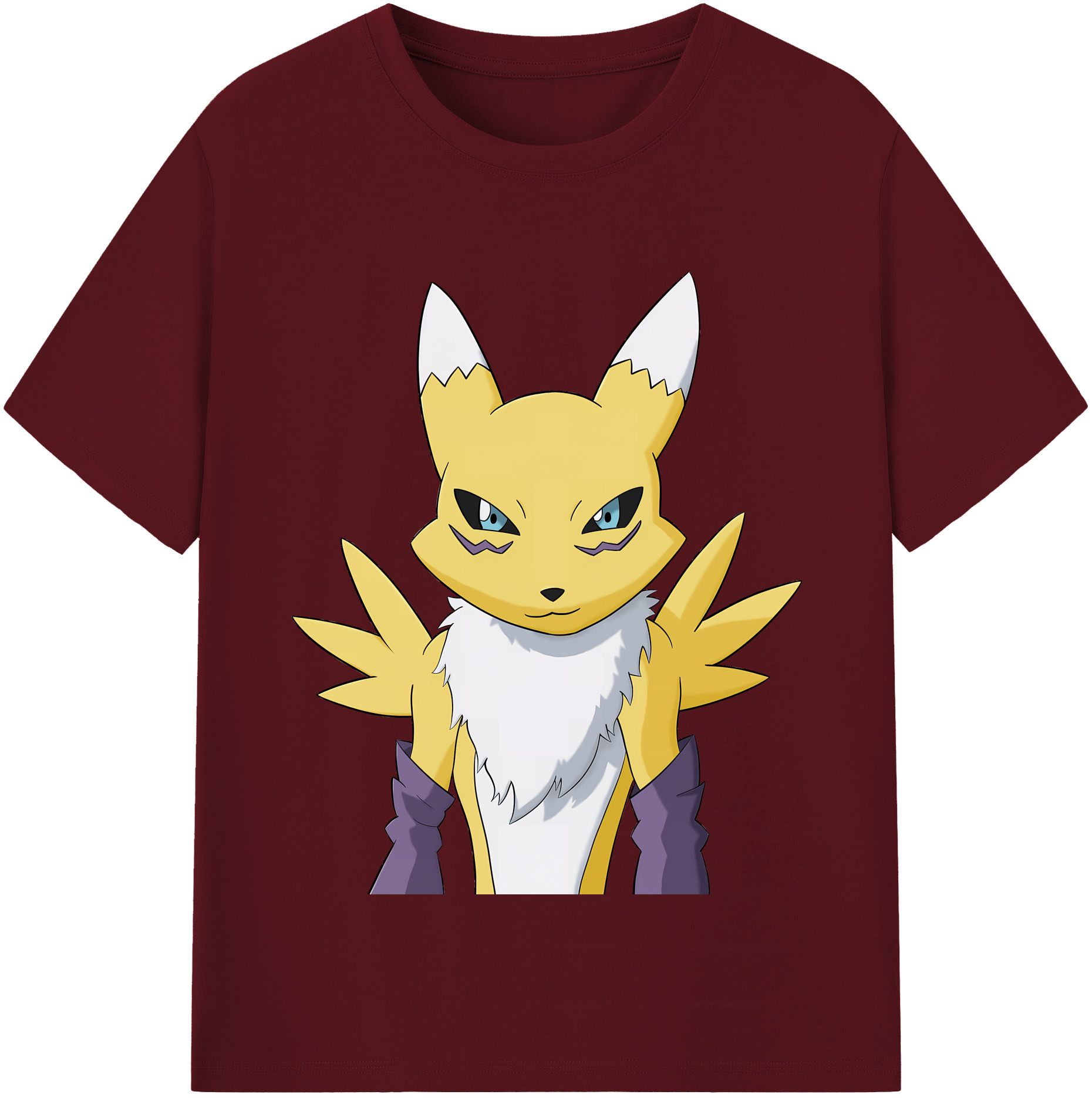 （画像用） Digimon デジタルモンスター/デジモン 綿100％半袖Tシャツ（フロントプリント）